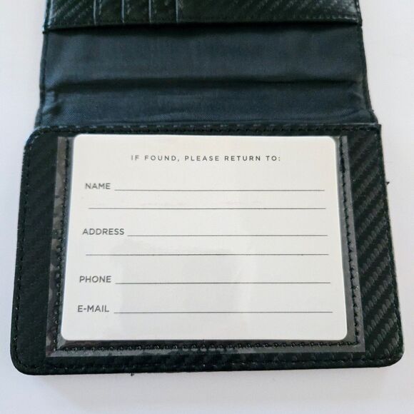 G-Force RFID Blocking Passport Wallet Holder ID Case Black - Picture 5 of 6